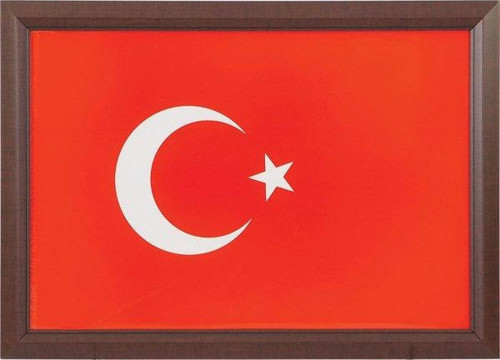 İnter Bayrak 35x50 Lamine Çerçeve