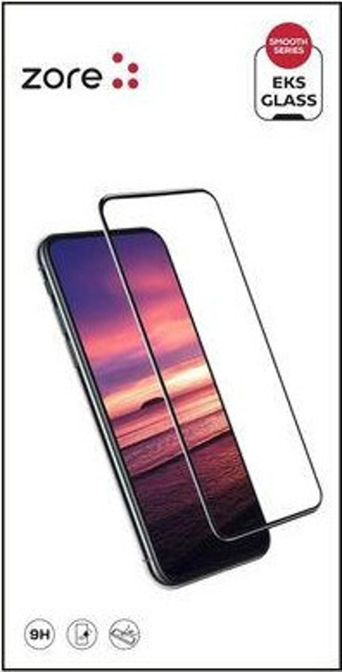 Apple iPhone 8 Plus Kenarı Ekstra Güçlendirilmiş Renkli Tasarımlı Eks Cam Ekran Koruyucu