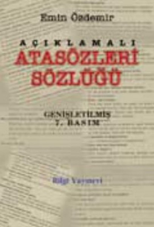 Açıklamalı Atasözleri Sözlüğü
