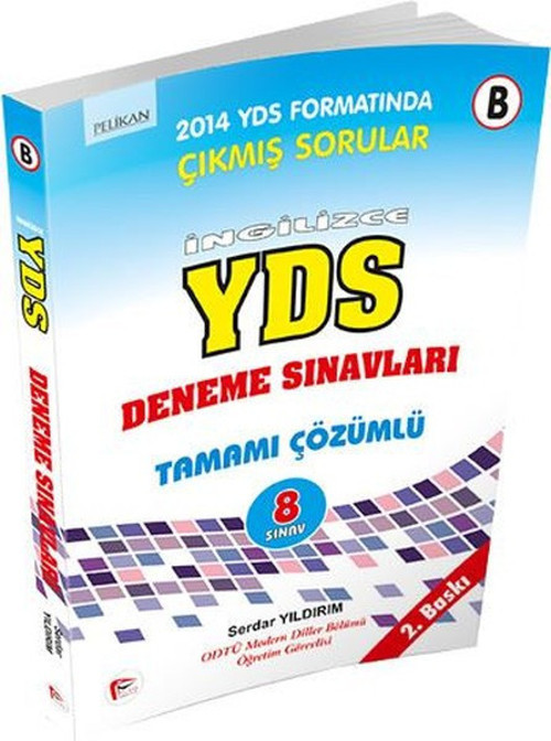 Pelikan İngilizce YDS 8 Test Tamamı Çözümlü