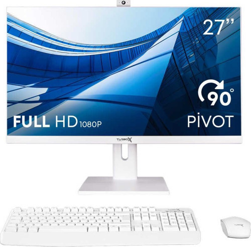 TAx1058 Intel Core i7 4770 16GB Ram 1TB SSD 27 inç FHD Bluetooth Webcam All in One PC