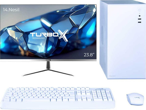 Tx5094 Intel Core i7 14700 8GB DDR4 Ram 512GB M.2 NVMe 23.8 inç FHD Monitör Masaüstü Ofis Bilgisayarı