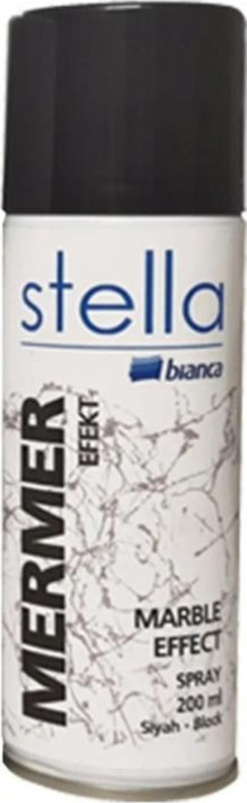Stella Mermer Efekti Sprey 200ml Siyah