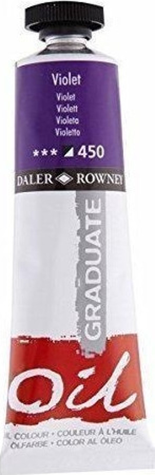 Daler Rowney Graduate Yağlı Boya 38ml 450 Violet