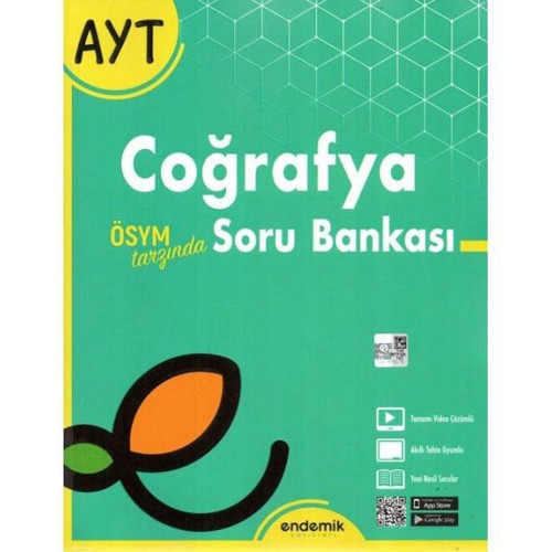 2022 AYT Coğrafya Soru Bankası