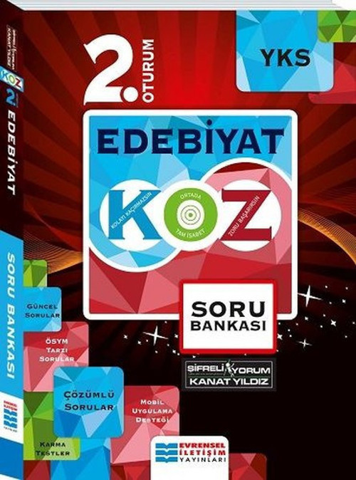 YKS 2.Oturum Edebiyat Kolaydan Zora Soru Bankası