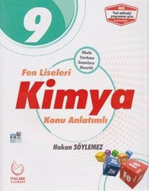 9.Sınıf Fen Liseleri Kimya Konu Kitabı