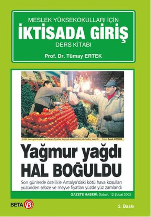 Meslek Yüksek Okulları İçin İktisada Giriş