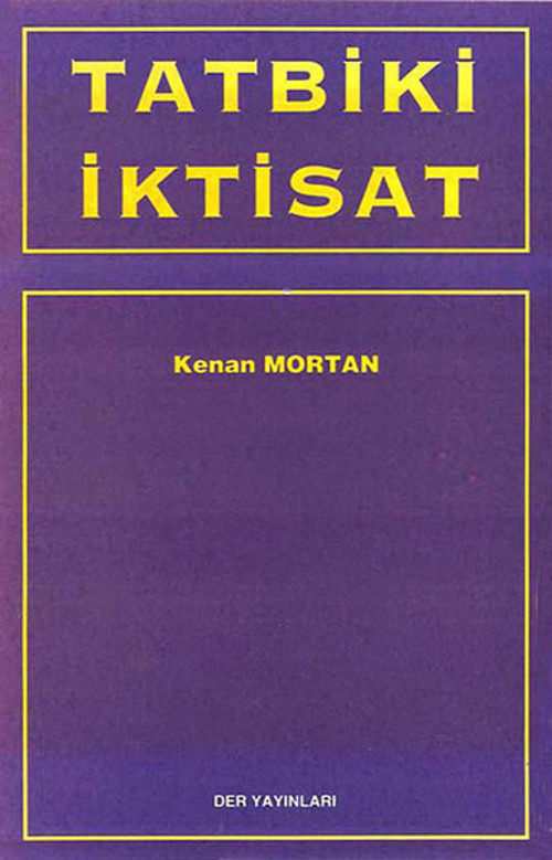 Der Yayınları Tatbiki İktisat