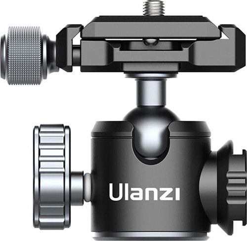 U-80l Arca Side Cold Shoe Ball Head Tripod Başlığı