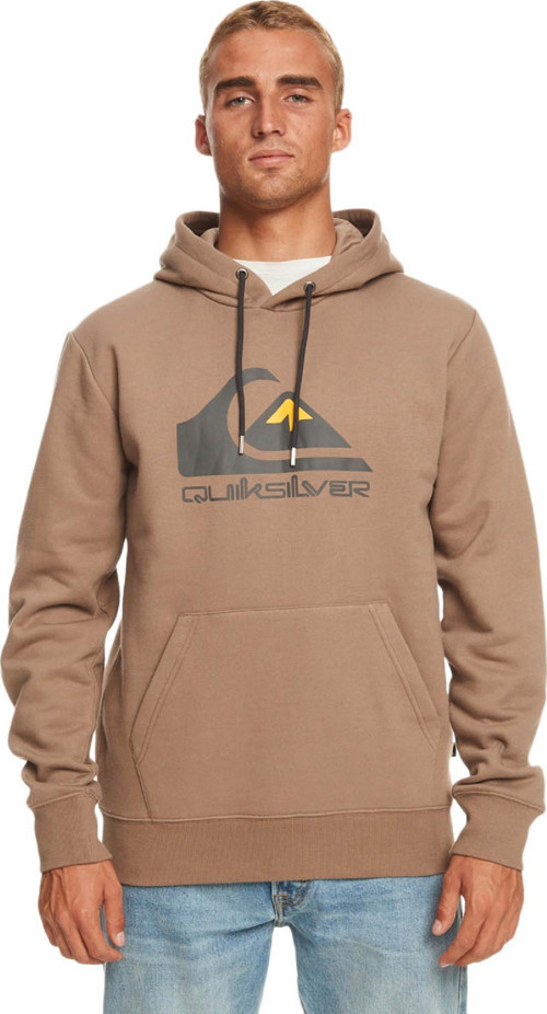 Eqyft04450 Big Logo Hoodie Kahverengi Erkek Sweatshirt M