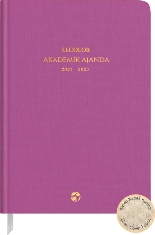 Keten Akademik Ajanda Limited Edition 17x24 Ciltli 24/25 Fuşya