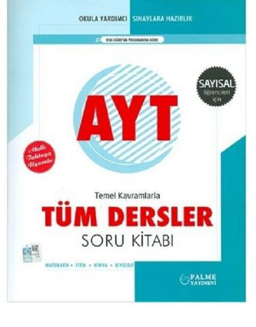 Palme Yks Ayt Tüm Dersler Soru Kitabı (Sayısal)