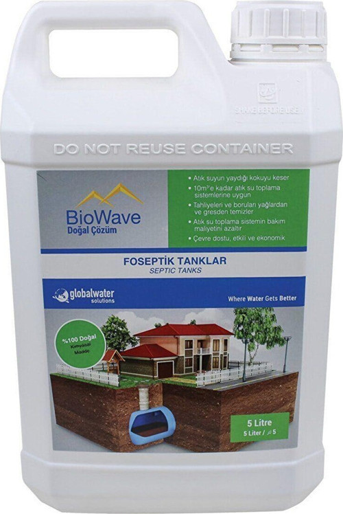 Foseptik Tank Koku Ve Atık Giderici 5 Litre Biowave