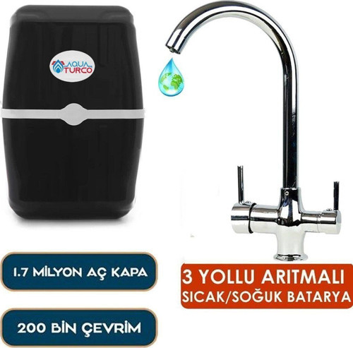 Giza Plus 8 Lt Çelik Tanklı Arıtma Çıkışlı Batarya Hediyeli Su Arıtma Cihazı