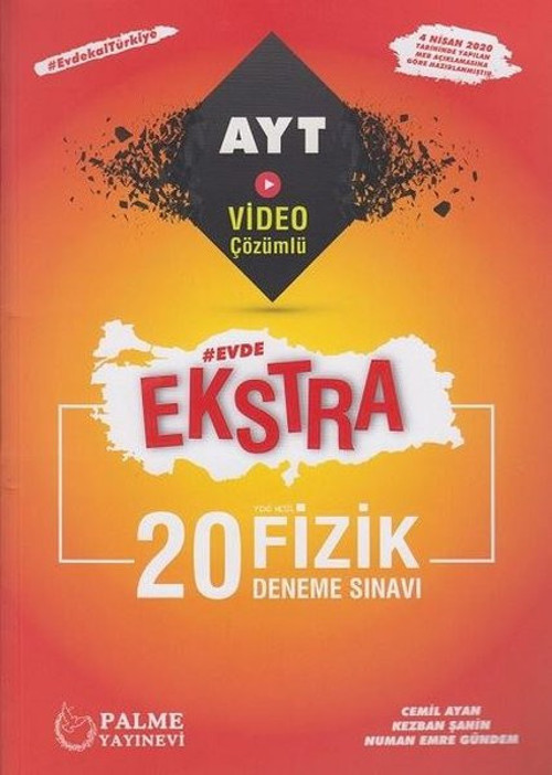 AYT Evde Ekstra 20 Fizik Deneme Sınavı