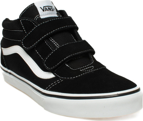 Vn0A5Hz9 Yt Ward Mid V Sneakers Siyah Çocuk Spor Ayakkabı 30