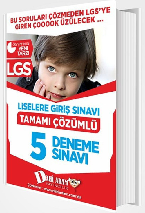 LGS Tamamı Çözümlü 5 Deneme Sınavı