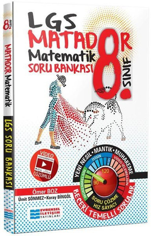 8.Sınıf Matematik Matador Video Çözümlü Soru Bankası