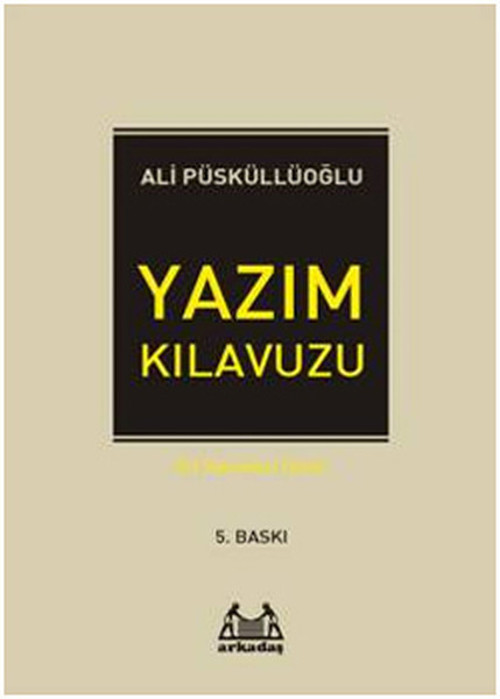 Arkadaş Yayıncılık Yazım Kılavuzu