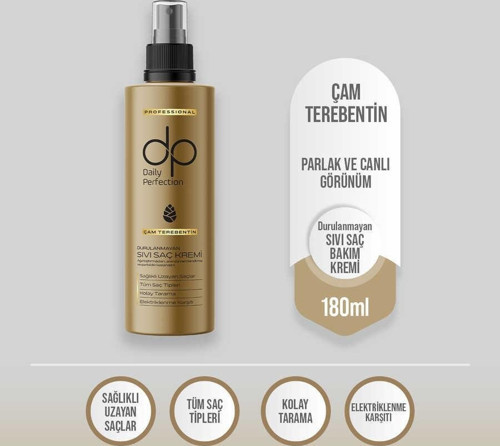 Sıvı Saç Kremi Çam Terabentin Özlü 180 Ml