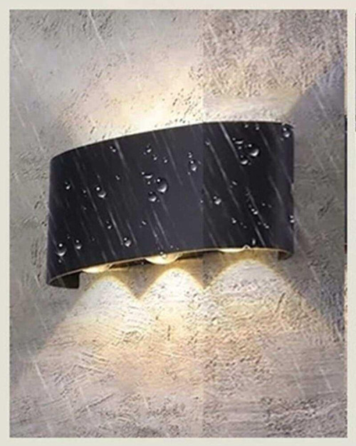 Berlinshop Full Reyon Uranüs Çift Yönlü Bahçe Aplik Duvar Aydınlatma Led Aplik Iç Ve Dış Mekan Modern Aplik