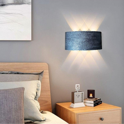 Gümüş Eskitme 10 Watt Günışığı Ledli Dekoratif Işık Süzmeli İç Ve Dış Mekan Led Aplik, Led Armatür
