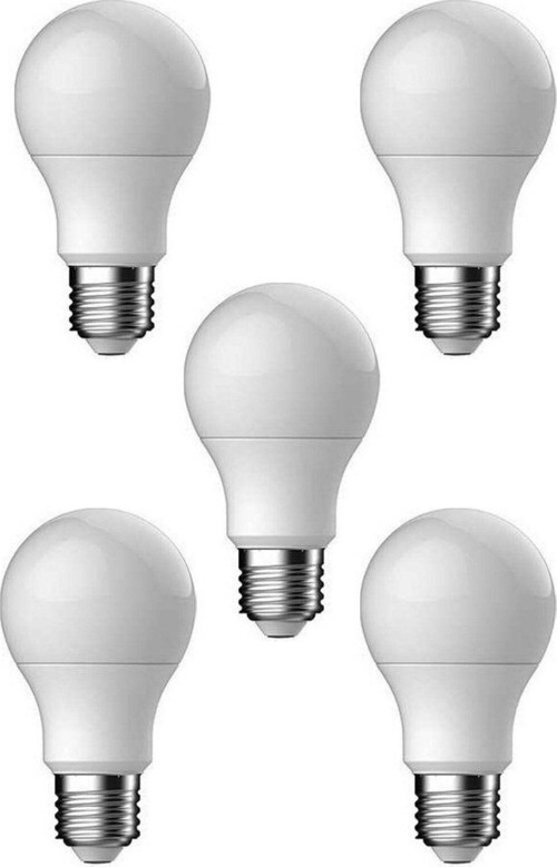 5 Adet 9 Watt E27 Duylu Led Ampul - Beyaz Işık- 5'Li Paket