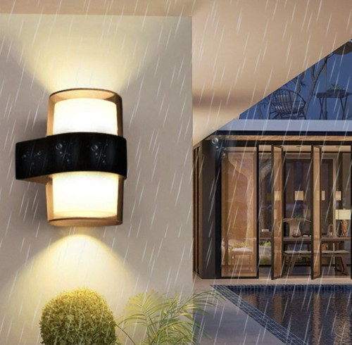 Full Reyon 10W Dekoratif Modern Stil Dış Mekan Led Duvar Aplik, Bahçe Duvar Armatürü, Modern Aplik