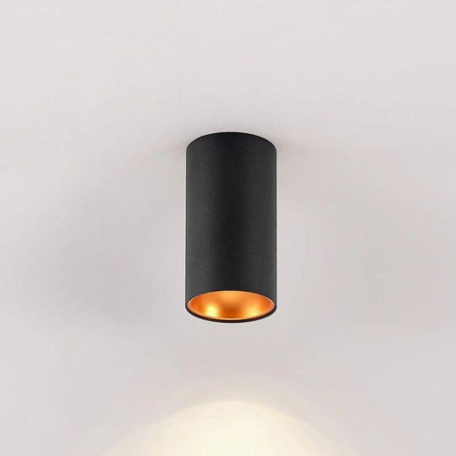 10 X 6 Cm Metal Kasa 7 Watt Amber Işık Gu10 Duy Sıva Üstü Tavan Armatürü Modern Metal Tavan Aplik