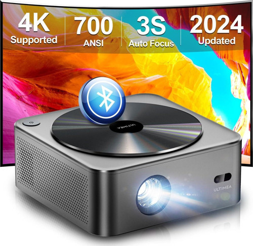 Projektör 4K Kod Çözme HDR10, Parlak Kenarlar 700 ANSI Lümen