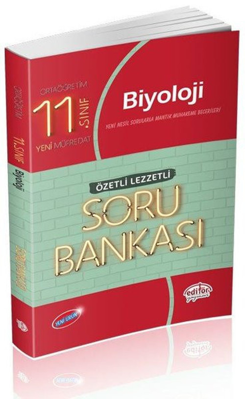 11.Sınıf Biyoloji Soru Bankası-Özetli Lezzetli