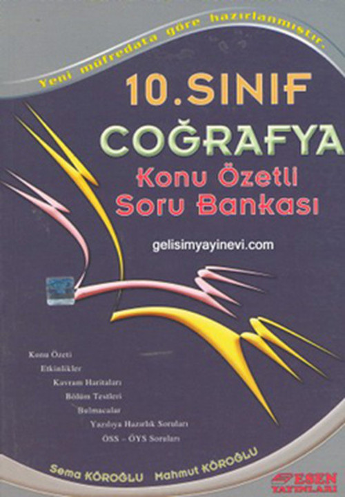 10. Sınıf Coğrafya Konu Özetli Soru Bankası