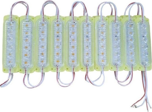 Parmak led sarı 6 led x 20'li paket 12v / LAAM649-3
