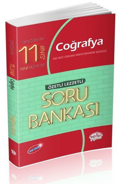 11.Sınıf Coğrafya Soru Bankası-Özetli Lezzetli
