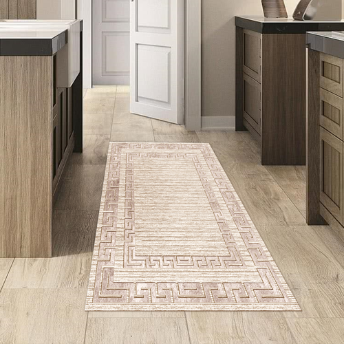 Kaymaz Taban Djt Mutfak Halısı Trend Modern F5036 Kahve