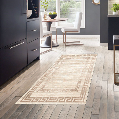Kaymaz Taban Djt Mutfak Halısı Trend Modern F5036 Kahve