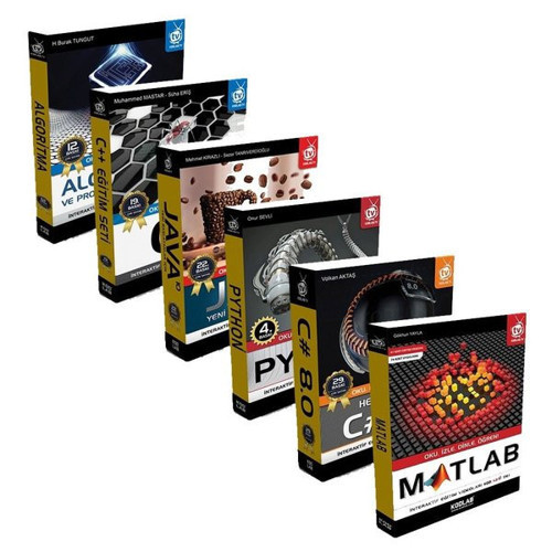Seti 2 Yazılımcılar İçin Proglamlama-6 Kitap Takım