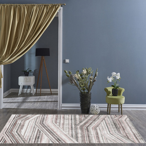 Kaymaz Taban Djt Salon Halısı Star Pamuk Modern 1252
