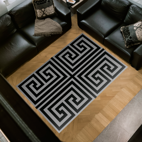 Kaymaz Taban Djt Salon Halısı Yıldız Deri Modern 658M