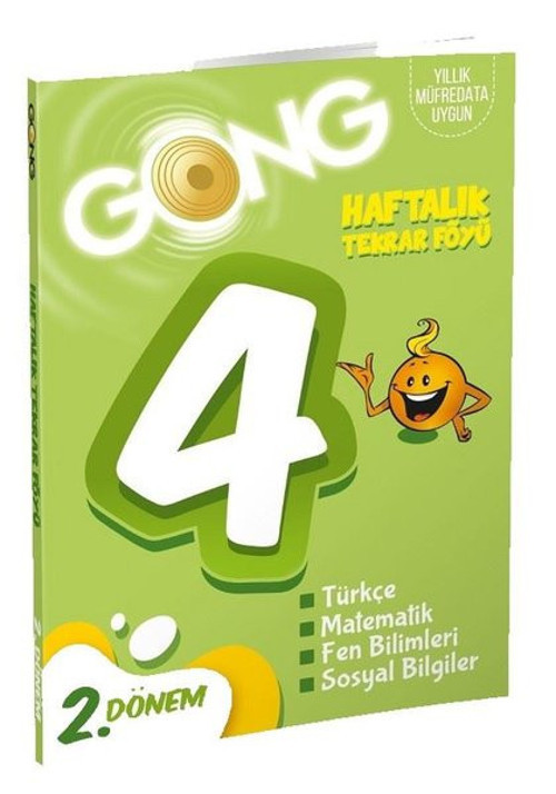 Gong 4. Sınıf 2. Dönem Haftalık Tekrar Föyü