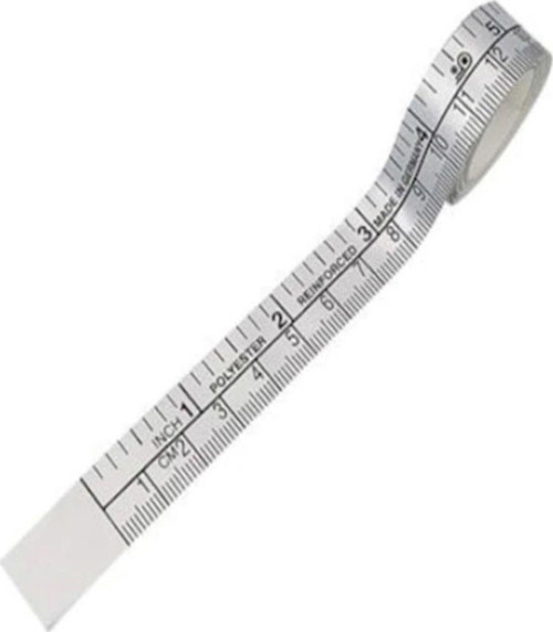 Makina Tabla Masa Sehpa Üstü Yapışkanlı Mezura 1 Metre 10 Ad