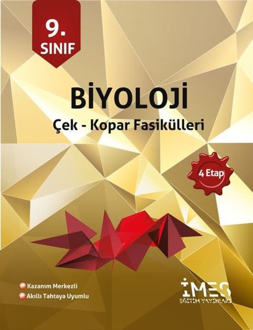 9.Sınıf Biyoloji Çek - Kopar Fasikülleri 4 Etap