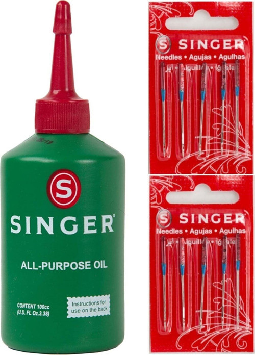 Sınger 100Cc Makine Yağı Ve Sınger 14 No Makine Iğnesi (10 Ad Iğne)