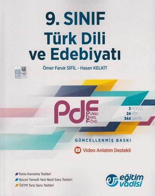 9.Sınıf Turk Dili Ve Edebiyatı Pdf Planlı Ders Föyü Video Anlatım Destekli