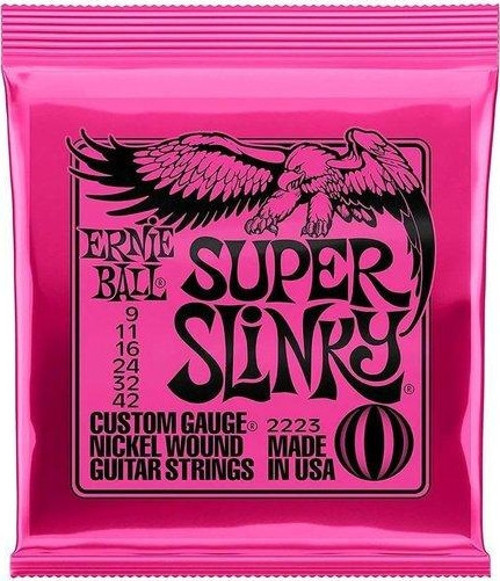 P02223 Super Slinky 09-42 Elektro Gitar Teli