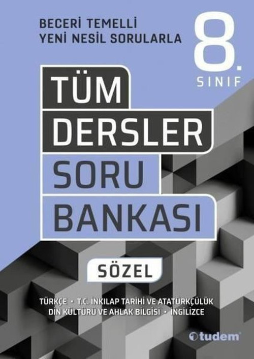 8.Sınıf Tüm Dersler Sözel Beceri Temelli Soru Bankası