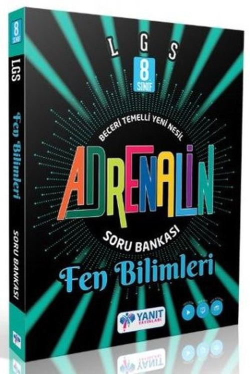 8. Sınıf LGS Fen Bilimleri Adrenalin Soru Bankası