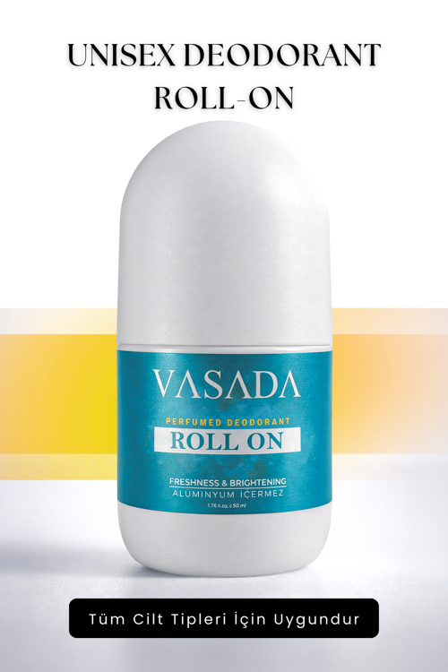 Ter Önleyici Beyazlatıcı Alüminyum Içermeyen Unisex Roll-on 50 ml