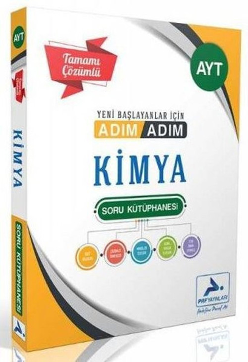 AYT Kimya Adım Adım Tamamı Çözümlü Soru Kütüphanesi